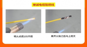 阻燃電纜是不是不會燃燒？