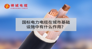 國標電力電纜在城市基礎設施中有什么作用？