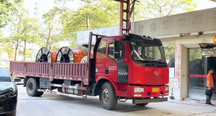 佛山三豐包裝廠房搬遷設備安裝用線