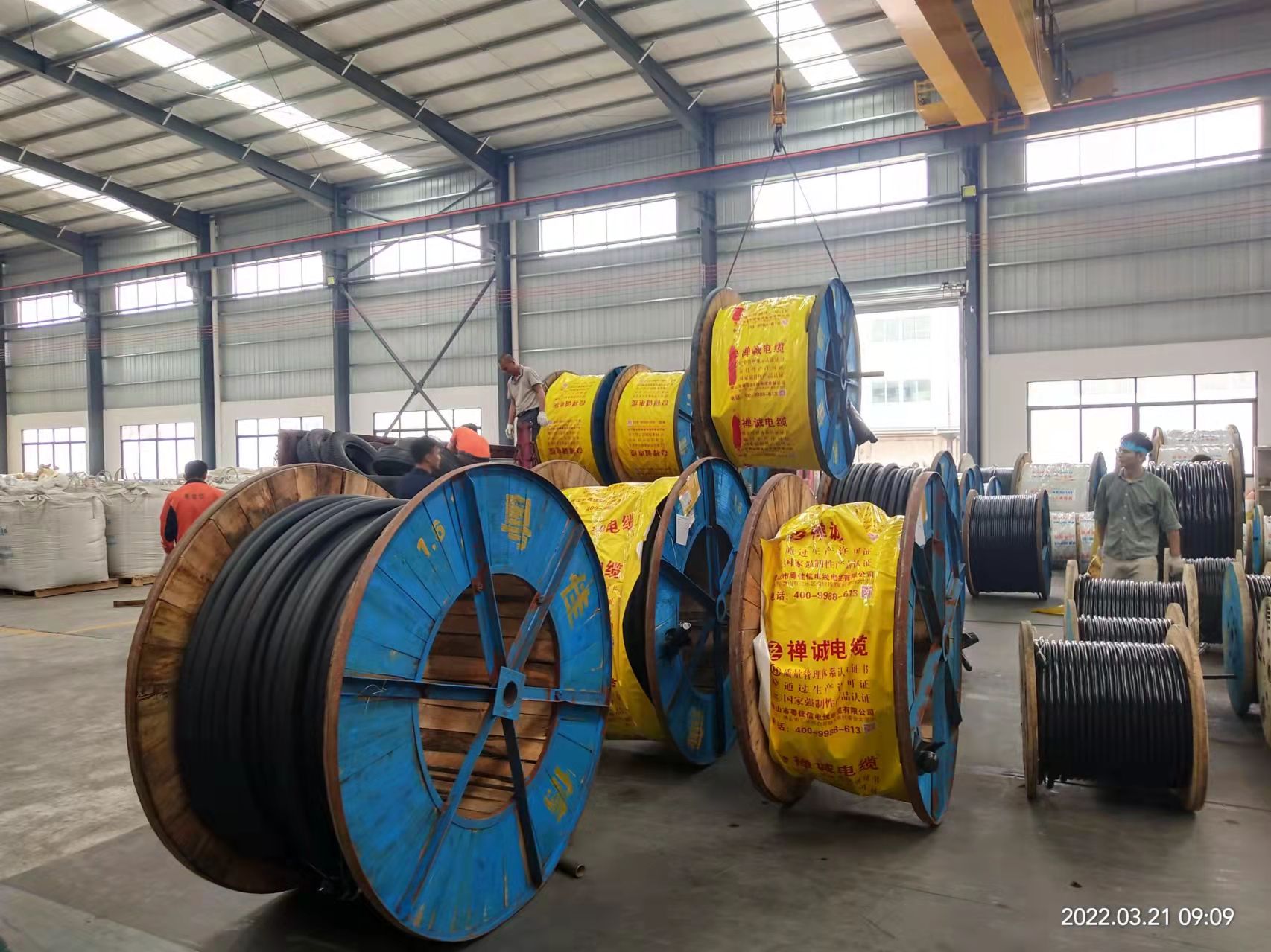 禪誠(chéng)電纜出貨