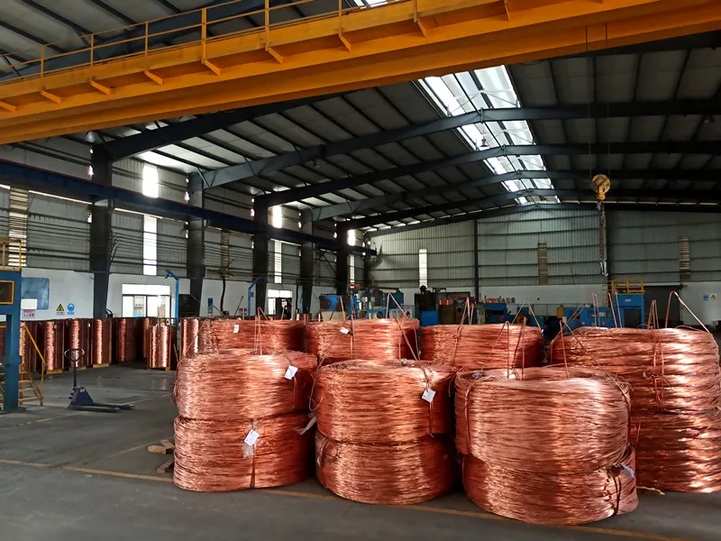 禪誠電纜的銅原材料 禪誠電纜的銅原材料